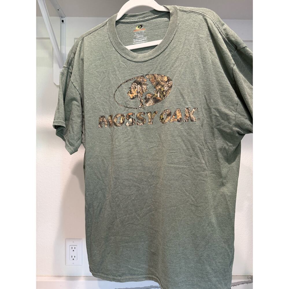 Lot of 2 Mossy Oak T-Shirts Green Size‎ XL